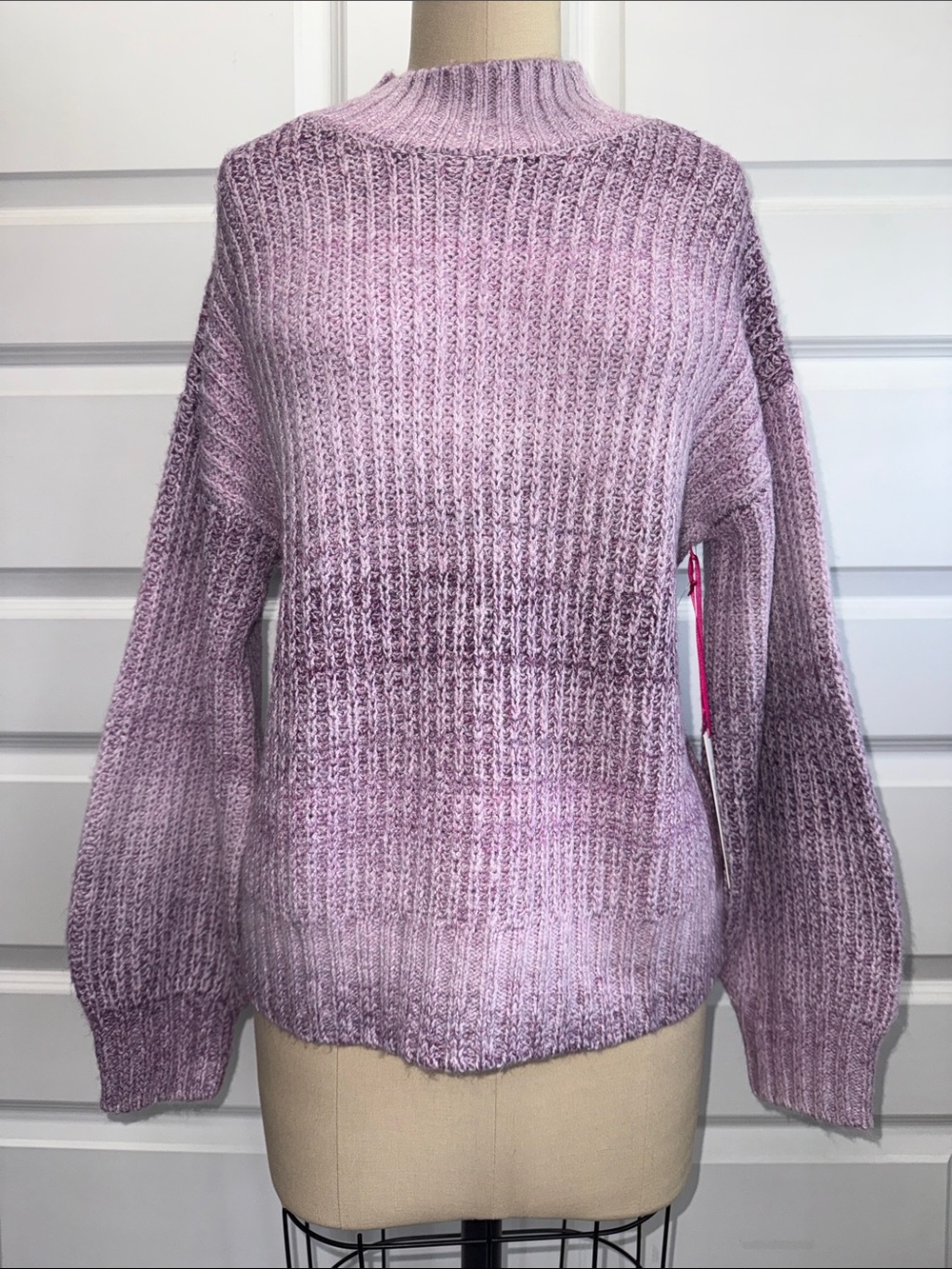 Freshman Lilac Ombre Crewneck Sweater